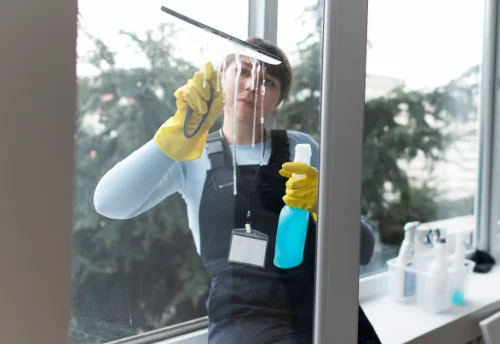 Nettoyage de vitres intérieures et extérieures à Voulangis